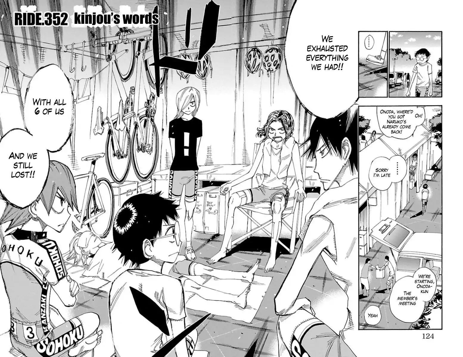 Yowamushi Pedal Chapter 352 2